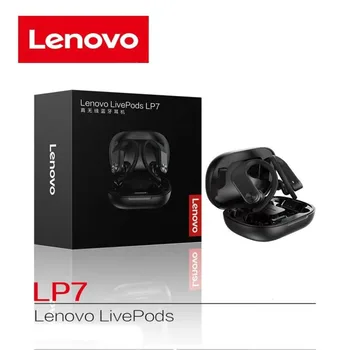 Sākotnējā Lenovo Bezvadu Bluetooth Austiņas TWS Bass Stereo Austiņas Ar mikrofonu Sporta Earbuds iPhone Xiaomi Samsung