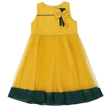 Ir 2021. Jauno Vasaras Meitenes Kleita Bērnu Apģērbu Līmēšana Salds Kleitu Bērni Gadījuma Princese Kleitas 2-12 Gadu Veco Meiteņu Drēbes