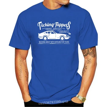 Jaunu 2019 Zīmolu Augstas Kvalitātes Atzīmējot Tappets Garāžas Pakalpojumi Klasisko Auto Humora T-Krekls Datsun 240z Gadījuma Kokvilnas T Krekls