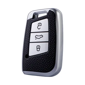3 Pogas Tpu Taustiņu Vāks Volkswagen Magotan Passat B8 Skoda Superb Kodiaq A7 Smart Keychain Tālvadības Pults Aizsargs Auto Lietu