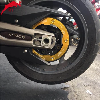 Par KYMCO AK550 AK 550 2017-2020 2018 2019 Augstas kvalitātes Motociklu disku trīsi aizsardzības vāka aizmugurējās disku vāciņu piederumi