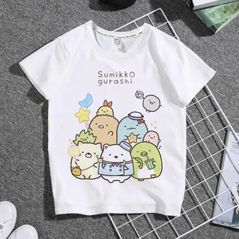 Ir 2021. Jaunā Stila T-krekls Bērniem Stūrī Radījums Apdrukāta Kokvilnas Stūrī Draugs Anime Tees Vasaras Īsām Piedurknēm T-krekls Top Apģērbs