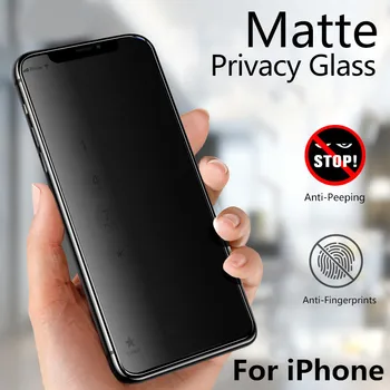 UGI Screen Protector For iPhone 12 Pro Max Matēts Rūdīts Stikls Privātuma Privāto Filmu Uz iPhone 11 12 Mini Pro X XS MAX XR