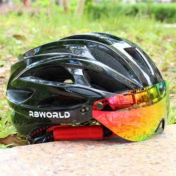 Ir 2021. Velo Ķiveres Drošības Klp objektīvu var izmantot tikai manā helmet velosipēda ķivere ar saulessarga Unisex MTB velo ķivere
