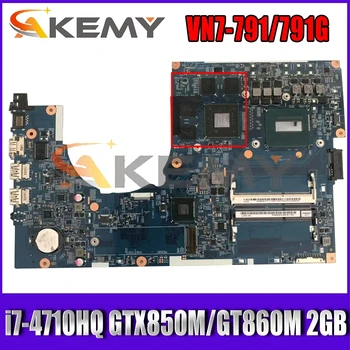 14204-1M 448.02G13.001M Par Acer VN7-791 VN7-791G Klēpjdators Mātesplatē Ar i7-4710HQ CPU GTX850M/GT860M 2GB-GPU Pilnībā Pārbaudīta
