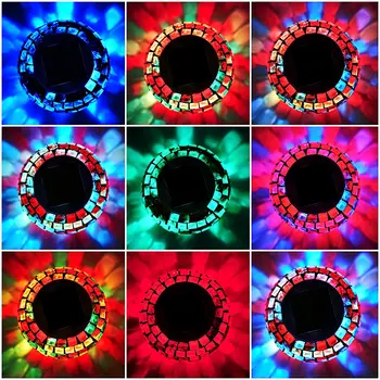LED Saules Gaismas Āra Mozaīkas Saules Lampas Multicolor Ūdensizturīgs Pasaulē Bumbu, Gaismas, Dārza Dekori Dārza Terases Āra PartyYard