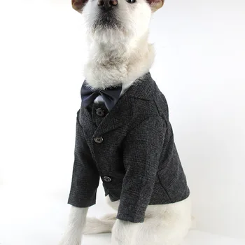 Ir 2021. Pet Suņu Apģērbi Suņiem Skaists Gentry Suns Kāzu Tērpu franču Buldogs Mopsis Veste piemērots Kaķi, Mazie un Vidējie Suņi XS-XXXL