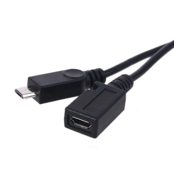 Micro USB uz USB 2.0 OTG Adaptera Kabeli ar Micro USB Strāvas Amazon Fire TV Mobilo Telefonu, Planšetdatoru, Viedtālruni