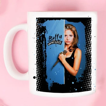 Buffy the Vampire Slayer Kafijas Krūze 11oz Keramikas Radošā Piena Tējas Tase Draugiem Dāvana