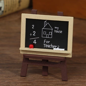 1:12 Leļļu Namiņš Miniatūras Zīmēšanas Tāfeles Tāfeles Modelis Mini Molberts Leļļu Nams Piederumu