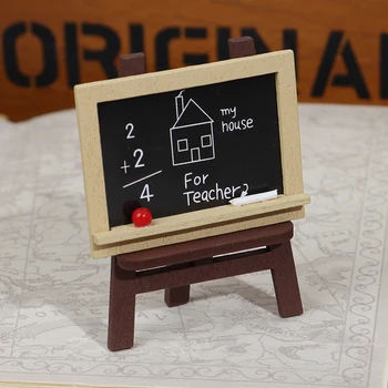 1:12 Leļļu Namiņš Miniatūras Zīmēšanas Tāfeles Tāfeles Modelis Mini Molberts Leļļu Nams Piederumu