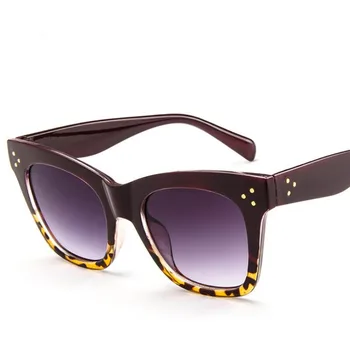 Kvadrātveida Saulesbrilles Sieviešu Luksusa Jaunu Kaķu Acu Saulesbrilles Vintage Kaķa acs, Saules Brilles, Saulesbrilles Sieviešu UV400