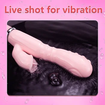 Dildo Vibrators Sievietes Mēles Laiza Klitora Stimulāciju Sievietes masturbator Lesbiešu Maksts Clit Stimulētu Pieaugušo Seksa Rotaļlietas