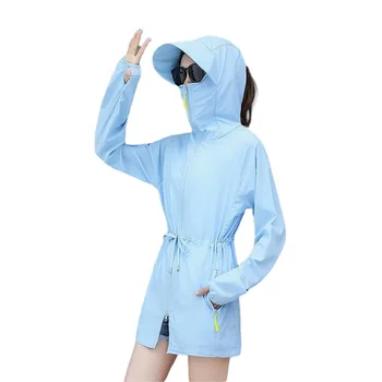 Ilgu Sauļošanās Apģērbs Sieviešu Vasaras Liels Hat Visor Saulessargs Riteņbraukšana Anti-slip Apģērbu Anti-UV Sauļošanās Apģērbs Vējjaka