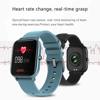 LIGE ir 2021. Jaunu Full touch screen Smart Watch Sieviete, Sporta Sirds ritma Monitors Ūdensizturīgs Fitnesa Smart Pulksteņi Vīriešu Sieviešu Smartwatch
