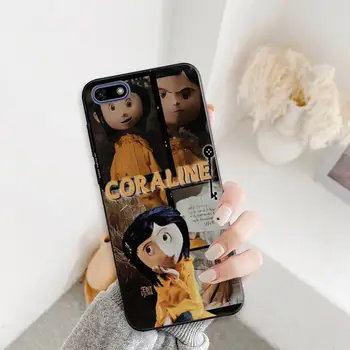 Filma Coraline Phone Gadījumā redmi 4X 5plus 6 6A7 7A 8. 8.A 9 4. piezīme 8T 8pro 9 pro Gadījumā