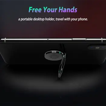 Pirkstu Gredzenu Turētājs 360 Grādu Mobilā Tālruņa Viedtālrunis Pirkstu Statīva Turētājs Kārta Tālruņa Zvans Automašīnas Stand Mount