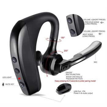 Jaunākās K10 Bezvadu Austiņas Bluetooth 5.0 Skaļruņa Brīvroku Austiņas Trokšņu Samazināšanas Austiņas Ar HD Mic Visiem Smart Tālruni