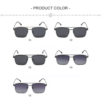 HBK Jaunu Vintage Polarizētās Laukumā Saulesbrilles Vīriešiem, Sievietēm, Maziem Metāla Āra Braukšanas Zvejas Saules Brilles Vīriešu Zonnebril UV400
