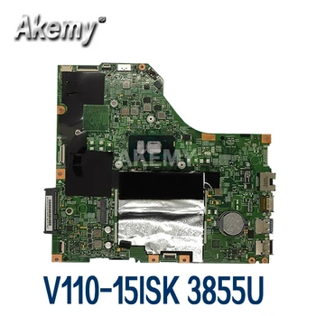 5B20L78308 Lenovo V110-15ISK klēpjdators mātesplatē LV115SK MB 15277-1 448.08B01.0011 SR2EV 3855U CPU DDR4