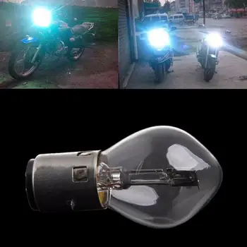 Ir 2021. Sprāgstvielu Motociklu Halogēna Lampas Vispārējiem Motocikla priekšējo Lukturu Spuldzes B35 12V35/35W BA20D Skaidrs, Gaisma