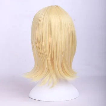 Septiņi Nāves Grēki Nanatsu nav Taizai Elēna Parūka Golden Blonde karstumizturīgs Sintētisko Matu Cosplay Parūkas