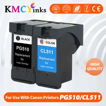 KMCYinks PG510XL CL511XL PG510 Tintes Kārtridži Canon MP240 MP250 MP260 MP280 MP480 MP490 IP2700 MP499 printeri PG 510 CL-511