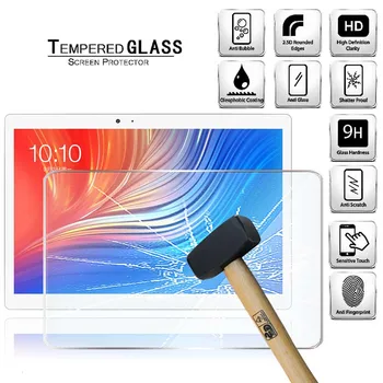 Tablete Rūdīta Stikla Ekrāna Aizsargs Vāks Teclast T20 HD Rūdīts Filmu Anti-Ekrāna Lūzumu Anti-Scratch