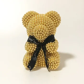 Modes Valentīna Diena Dāvanu 25cm Pērle Segt Mākslīgās Apdare Ziemassvētku Dāvanas Mātes Dienā Dāvanas Tautas Pērle, Rožu Teddy
