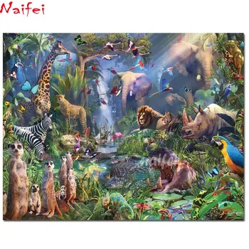 Fantasy art 5D Kvadrātveida/apaļā Diy Dimanta Izšuvumi Tauriņu un Kukaiņu Pilna Mozaīkas modelis Diamond Krāsošanas Komplekts Džungļu Dzīvnieku