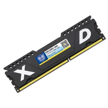 Xiede galda Datora Atmiņas RAM Modulis Ddr3 1600 8GB PC3-12800 DIMM 240Pin 1600 Ar Siltuma Izlietne AMD/Inter
