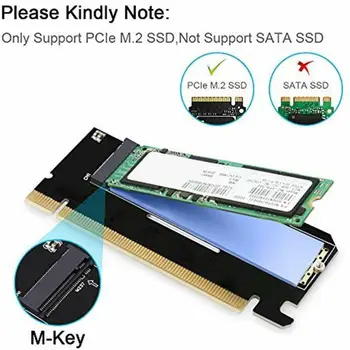 M. 2 NVMe SSD diska PCIE 3.0 X4/X8/X16 Adaptera Karti, Cieto Disku, Paplašināšanas Converter Karti 2230/2242/2260/2280 SSD