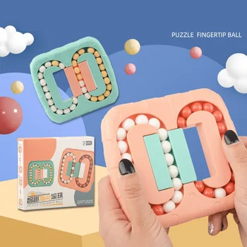 Rotācijas Burvju Pupas Cube Stress Atvieglojums, Rotaļlietas Pieaugušajiem Bērniem Ir 2021. Karstā Pārdošanas Pirkstu Fidget Rotaļlietas Izlūkošanas Spēle