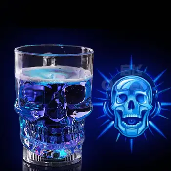 Tējas Tase Apgaismojums Krūze Galvaskausa Cup Krūze Kausa Dzert, LIKA Dzert LED Bar Pub Radošā Kluba Ūdens