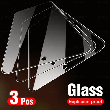 3pcs Aizsardzības Stiklu Xiaomi Poco Pro X3 Ekrāna Aizsargs, Par Mi Pocox3 NFC Poko F X 3 F1, F3 X3pro X3nfc Pocof3 Rūdīts Filmu