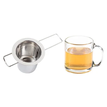Metāla Tējas Noplūdes Filtru Infuser Nerūsējošā Tērauda Beramās Tējas Lapu Spice Filtra Sietiņš Tējas Sietiņš Teaware Inventārs Virtuves Rīks