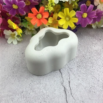 3D Mākoņi ziepes Silikona Veidnē Pomādes Veidnes Kūka Dekorēšanas Instrumentiem Kūka Gumpaste Veidnes Sugarcraft Virtuves Piederumi