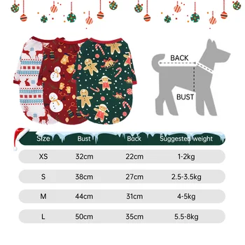Suņu Apģērbu Lēti Kucēns Pet Veste, Krekls Ziemassvētku Suņu Apģērbs Suņu Kostīmu Karikatūra Kaķis Mājdzīvnieku Apģērbu Maziem Suņiem