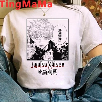Jujutsu Kaisen Yuji Itadori Gojo Pie apģērbs vīriešu grafikas tees estētisko vintage t-krekls, t krekls ulzzang pāris drēbes