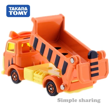 Takara Tomy Tomica Disney Motori DM-09 Tigger Dump Truck Automašīnas Karstā Pop Bērnu Rotaļlietu Transportlīdzekļa Lējumiem Metāla Paraugu Kolekciju Jaunas