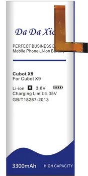 Augstas kvalitātes 3300mAh CUBOT X9 Akumulatoru CUBOT X9 Mobilo Telefonu akumulators