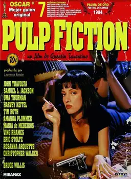 24style Klasisko Filmu Pulp Fiction Mākslas Filmu Drukāt Zīda Plakātu, lai Jūsu Mājās, Sienu Dekors 24x36inch