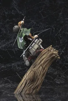 Anime Figūras Uzbrukuma Titan Levi Ackerman PVC Rotaļlietas Rīcības Figma Modelis Rivaille Ackerman 28cm Leļļu Kolekcija Juguetes Dāvanu Rotaļlietas