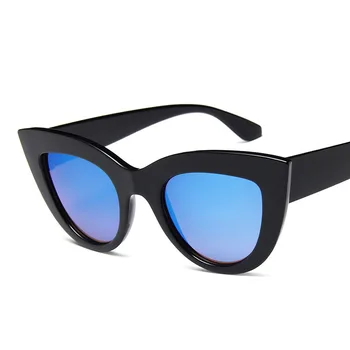 Cat Eye Modes Saulesbrilles Sieviešu Vintage Luksusa Zīmolu Dizainera Melnās Brilles, Saules Brilles Sieviešu Brilles UV400 Toņos