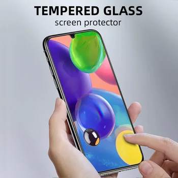 9D Rūdīta Stikla Samsung A51 A21S Screen Protector Samsung A50 A50s A41 A31 A20s A20e A10 A01 Core A6 A7 A8 Plus Flim