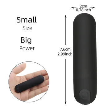 Mini Bullet Vibratori G-spot Klitora Stimulators Seksa Rotaļlietas Sievietēm Masturbator Femal Anālais Maksts Pieaugušajiem Veikals USB Lādējamu