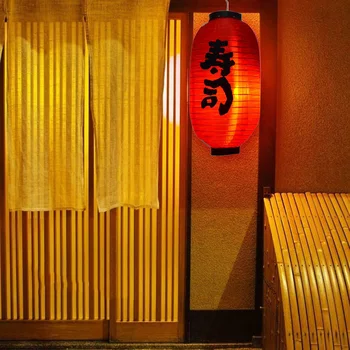 10 Collu Japāņu Stila Laternas Ūdensizturīga Papīra Lampas, Āra Reklāma, Restorāns Dekoratīvās Lanternst Svētku Dekori