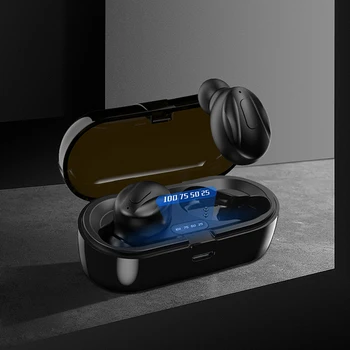DODOCASE XG13 Bezvadu Bluetooth 5.0 TWS Austiņas Mini Mic Earbuds Ar uzlādes LODZIŅĀ Sporta Austiņas visiem Bluetooth Tālruni