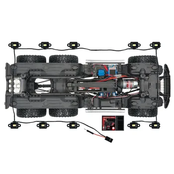 Lampas Ūdensdrošs LED Gaismu Komplekts TRAXXAS Benz TRX6 G63 AMG 6x6 RC Auto Upgrade Daļas