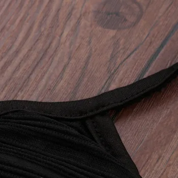 Ir 2021. Sexy Cietā Vintage Peldkostīmu Sieviešu Peldkostīmi Sieviešu Push Up Monokini Polsterēta Pludmales Peldvietu Uzvalki, Melnā Bodysuits Pludmali, Valkāt